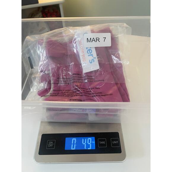 NWT Carters 4 Piece Sets Interchangeable Matching Twins Baby Girls 3 Months - Picture 3 of 3